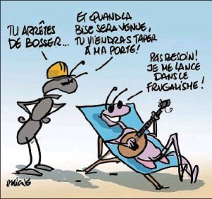 Illustration parue dans le journal La Montagne du 07.08.201