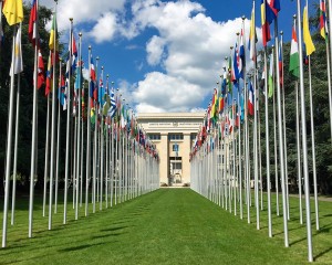 Le Palais des Nations à Genève