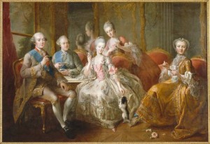 Un salon littéraire au XVIIIème siècle à Paris