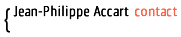 Jean-Phillipe Accart: site dédié aux professionnels de l'information-documentation